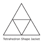 tetrahedron shape jacket